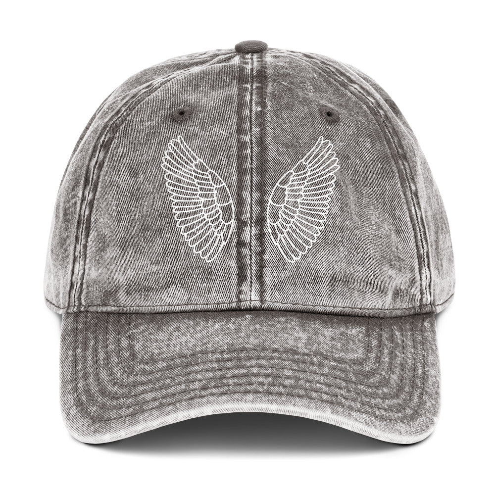 Vintage Cord Cap Bestickt – Dad Hat Unisex | Melivero Charcoal Grey Melivero