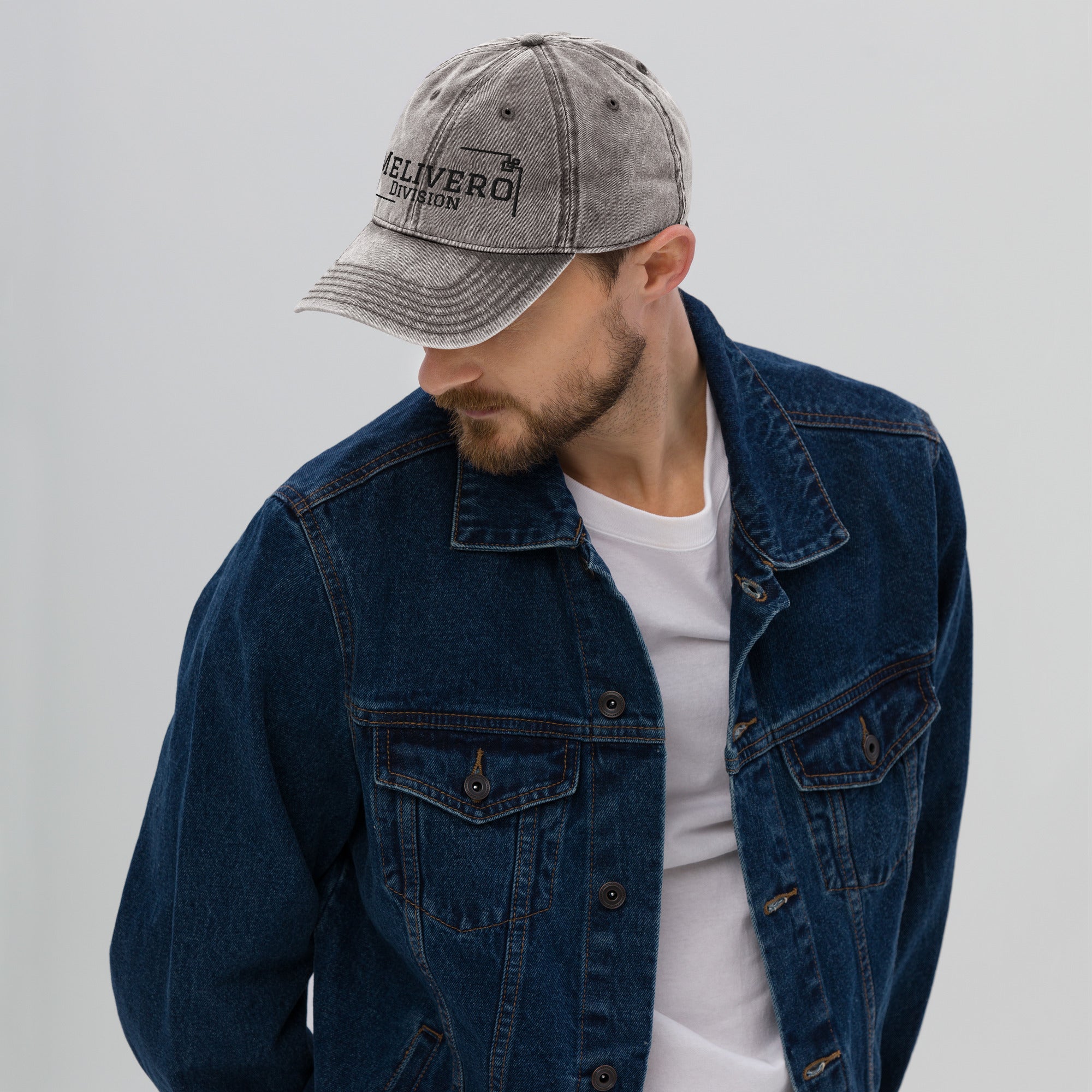 Vintage Cord Cap – Bestickte Baumwoll-Twill Cap mit Metallschnalle | Melivero Melivero