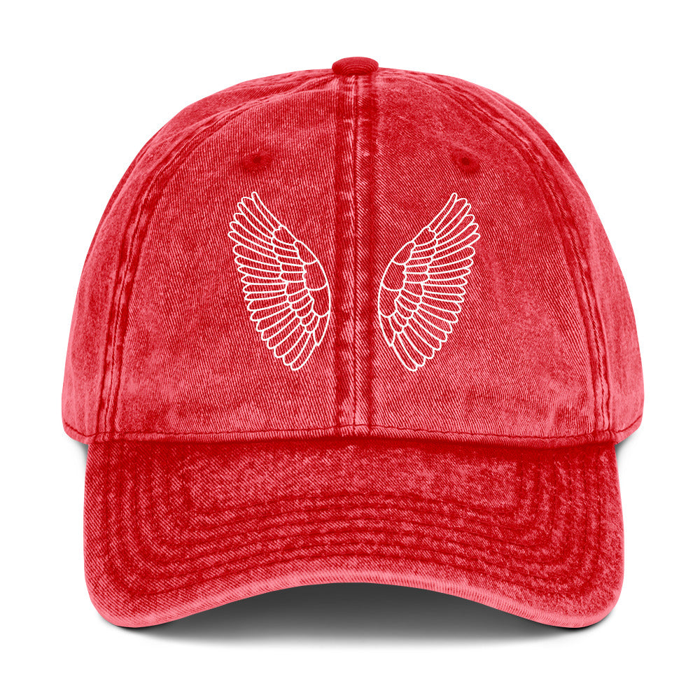 Vintage Cord Cap Bestickt – Dad Hat Unisex | Melivero Rot Melivero