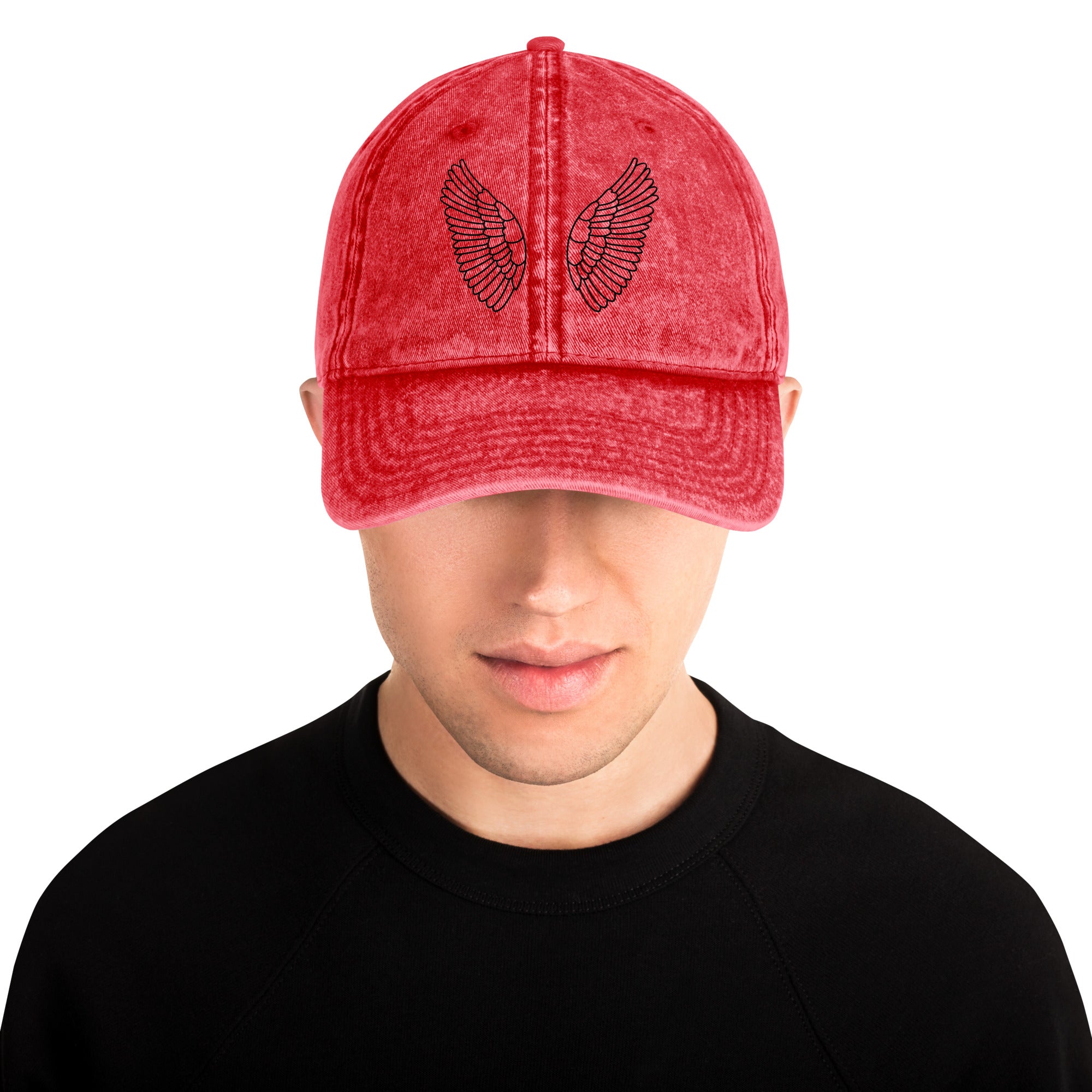 Melivero Dad Hat Vintage – 100% Baumwollcord | Unisex Cap One Size | Rot Pink Grau Rot Melivero