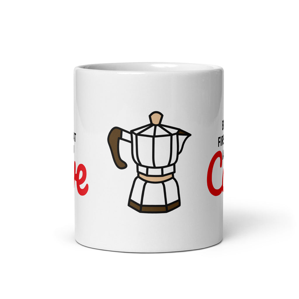 Keramiktasse Weiß Glänzend – Spülmaschinenfest | 11 oz, 15 oz, 20 oz | Melivero Melivero