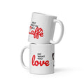 Keramiktasse Weiß Glänzend – Spülmaschinenfest | 11 oz, 15 oz, 20 oz | Melivero 11 oz Melivero