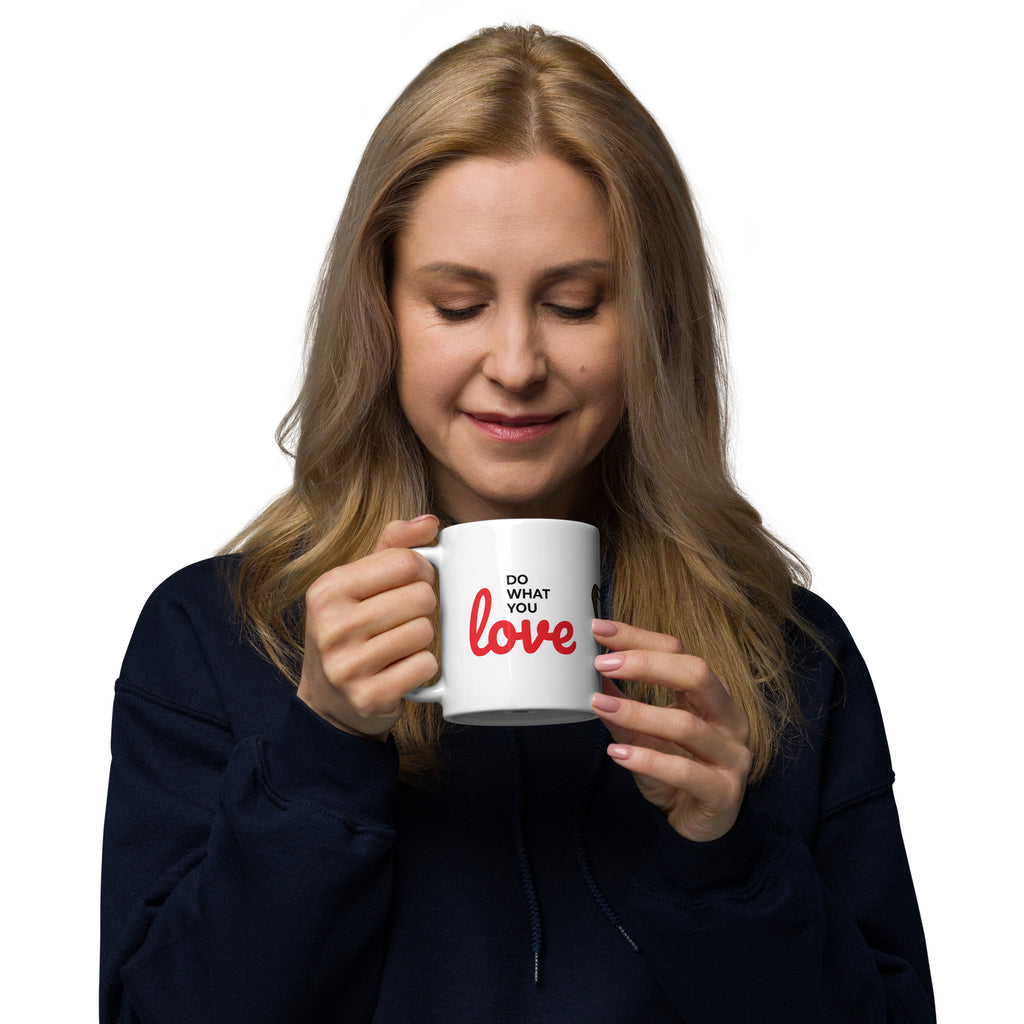 Keramiktasse Weiß Glänzend – Spülmaschinenfest | 11 oz, 15 oz, 20 oz | Melivero Melivero