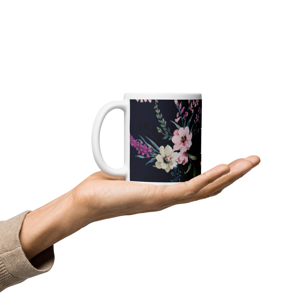 Melivero Keramiktasse Weiß Glänzend – Spülmaschinenfest | 11 oz, 15 oz, 20 oz Melivero