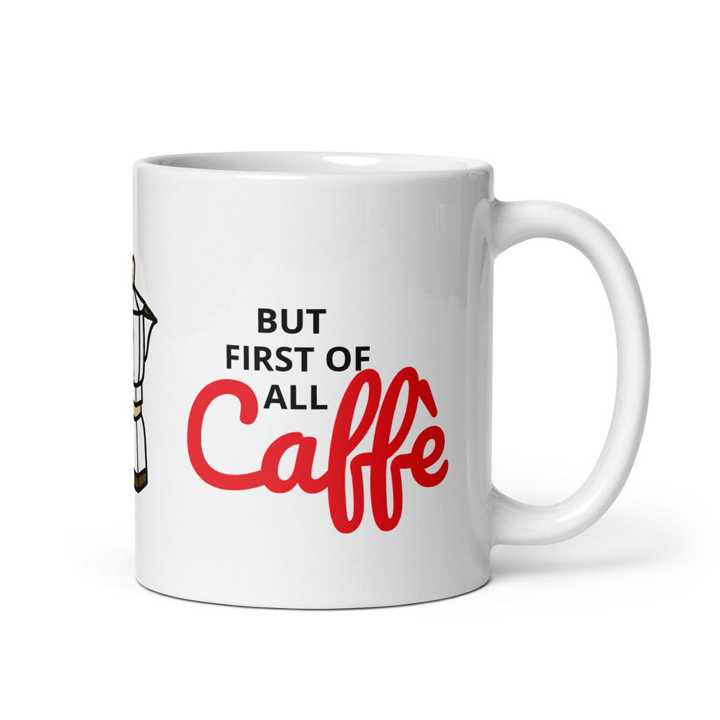 Keramiktasse Weiß Glänzend – Spülmaschinenfest | 11 oz, 15 oz, 20 oz | Melivero Melivero