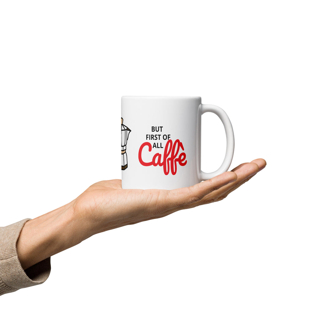 Keramiktasse Weiß Glänzend – Spülmaschinenfest | 11 oz, 15 oz, 20 oz | Melivero Melivero