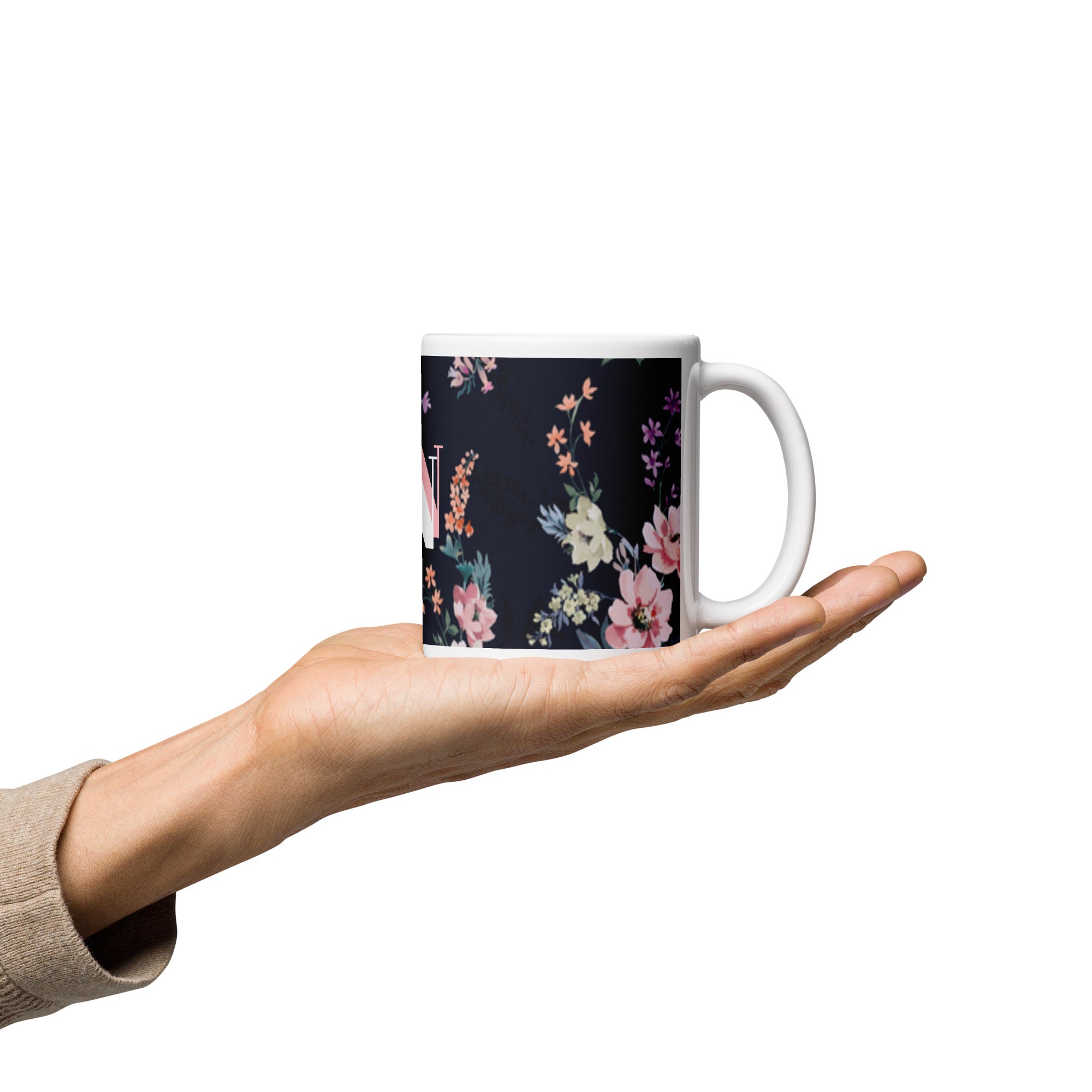 Melivero Keramiktasse Weiß Glänzend – Spülmaschinenfest | 11 oz, 15 oz, 20 oz Melivero