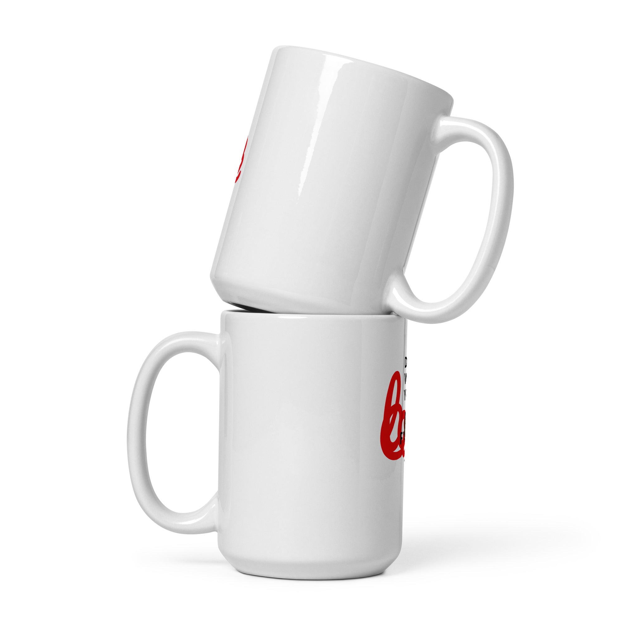 Keramiktasse Weiß Glänzend – Spülmaschinenfest | 11 oz, 15 oz, 20 oz | Melivero 15 oz Melivero