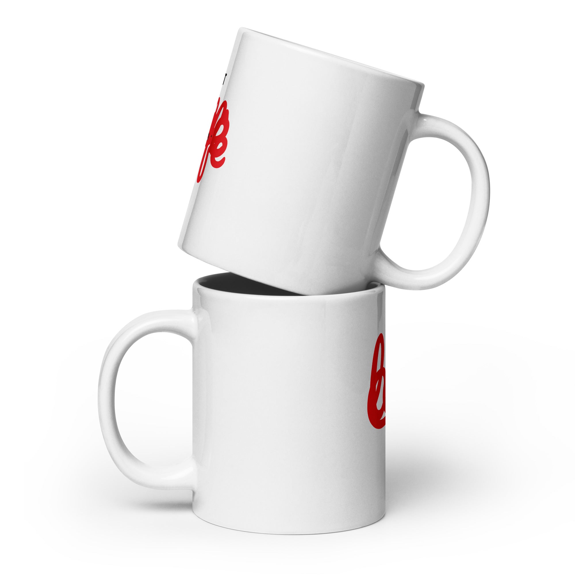 Keramiktasse Weiß Glänzend – Spülmaschinenfest | 11 oz, 15 oz, 20 oz | Melivero 20 oz Melivero