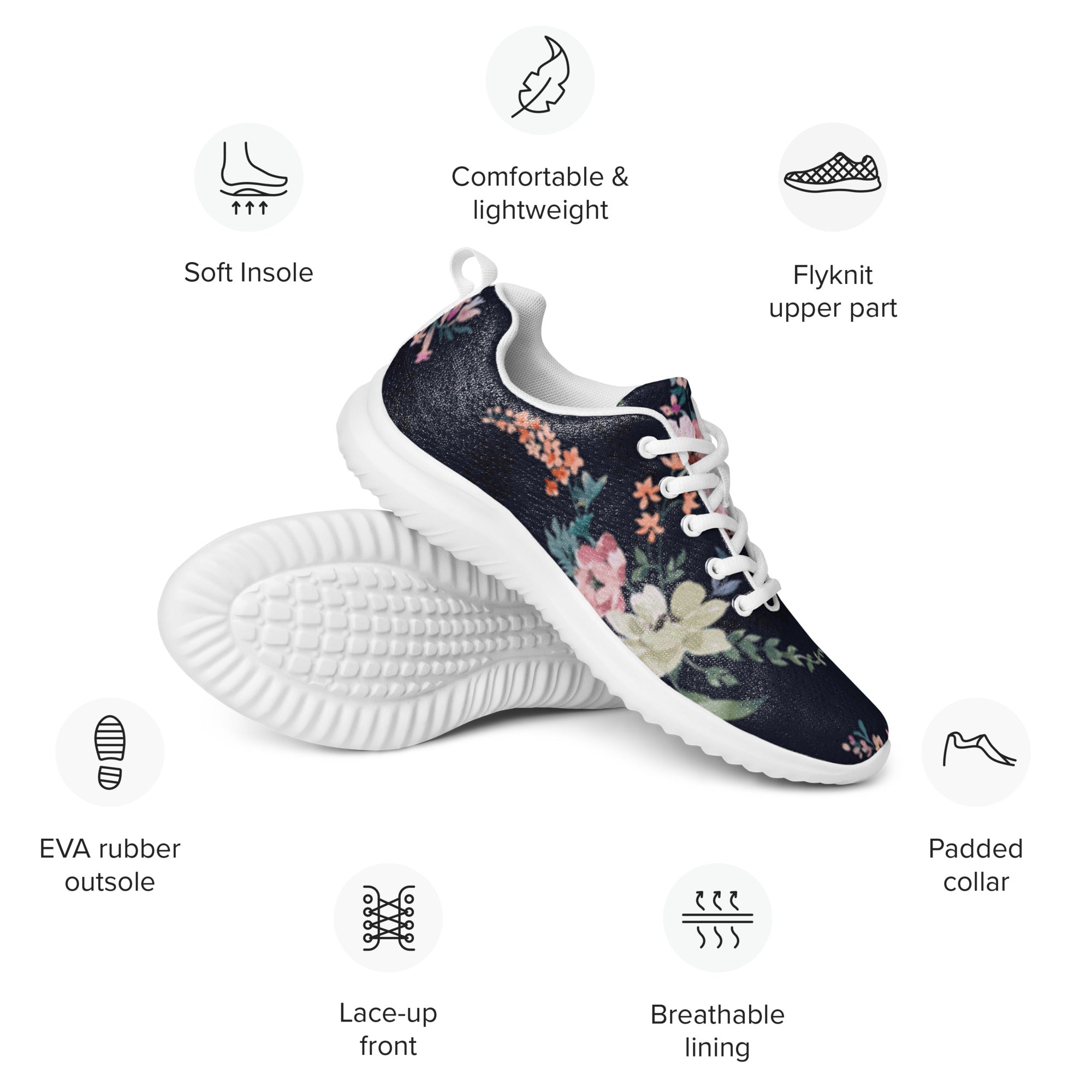 Melivero Damen Sportschuhe – Leicht & Atmungsaktiv | Flyknit | EU 35,5–44,5 Melivero