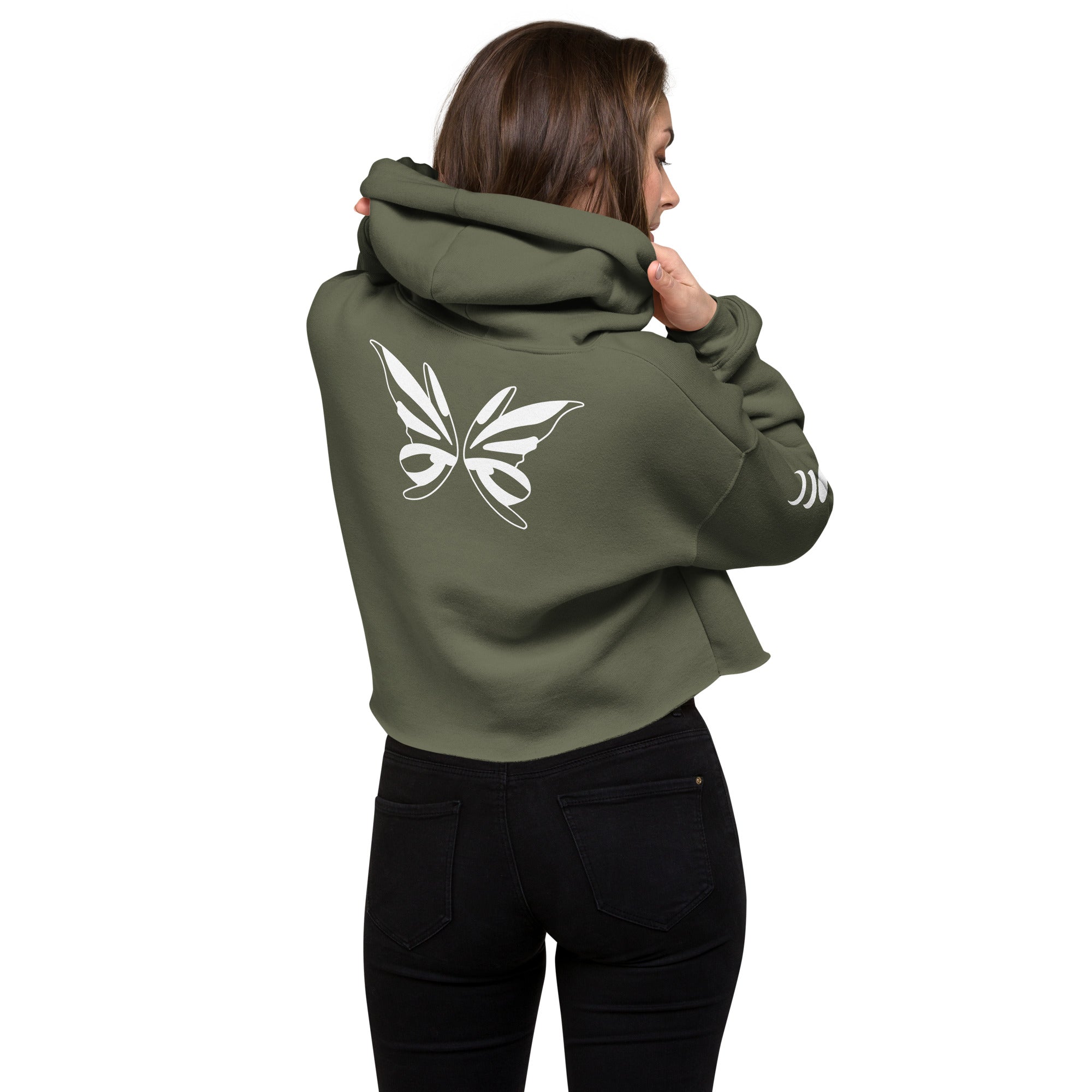 Crop Hoodie Damen – Bauchfreier Kapuzenpullover Stylisch | Melivero Melivero