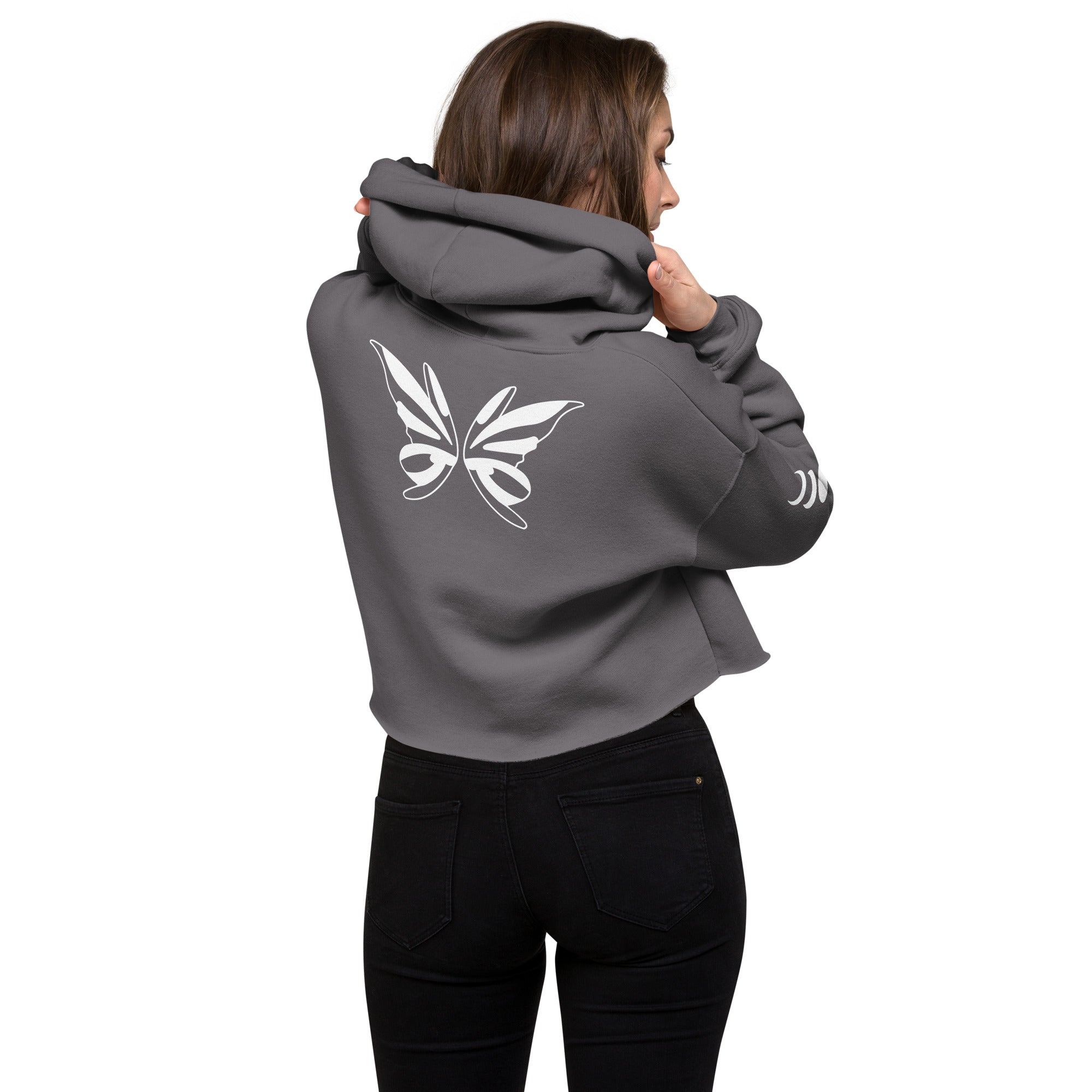 Crop Hoodie Damen – Bauchfreier Kapuzenpullover Stylisch | Melivero Melivero
