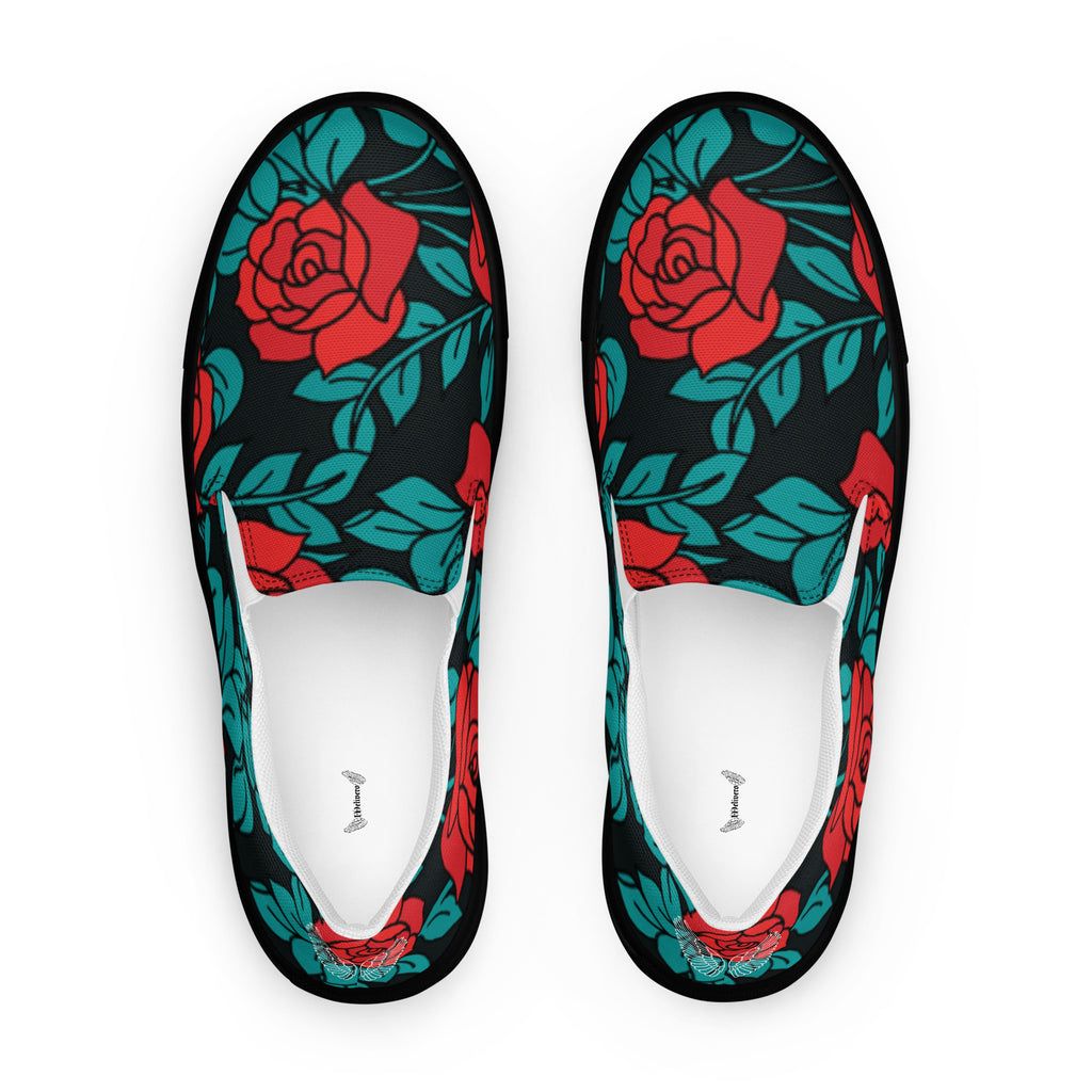 Melivero Damen Slip-On Schuhe – Canvas Slipper | Leicht & Bequem | EU 35,5–44,5 Melivero