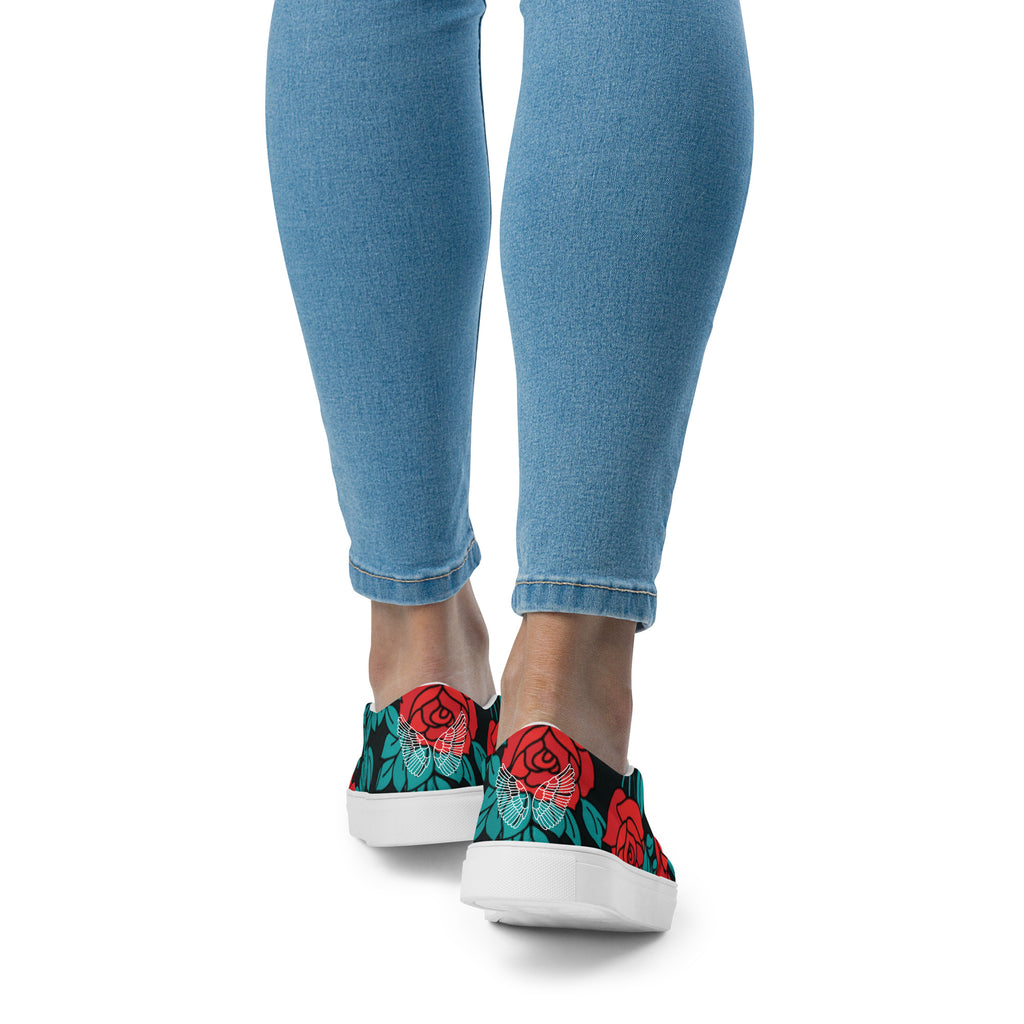 Melivero Damen Slip-On Schuhe – Canvas Slipper | Leicht & Bequem | EU 35,5–44,5 Melivero
