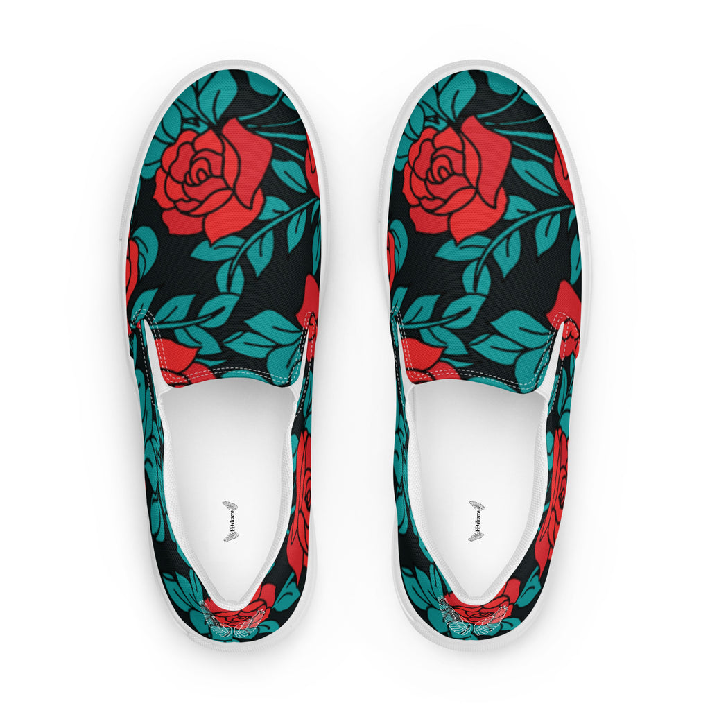 Melivero Damen Slip-On Schuhe – Canvas Slipper | Leicht & Bequem | EU 35,5–44,5 Melivero