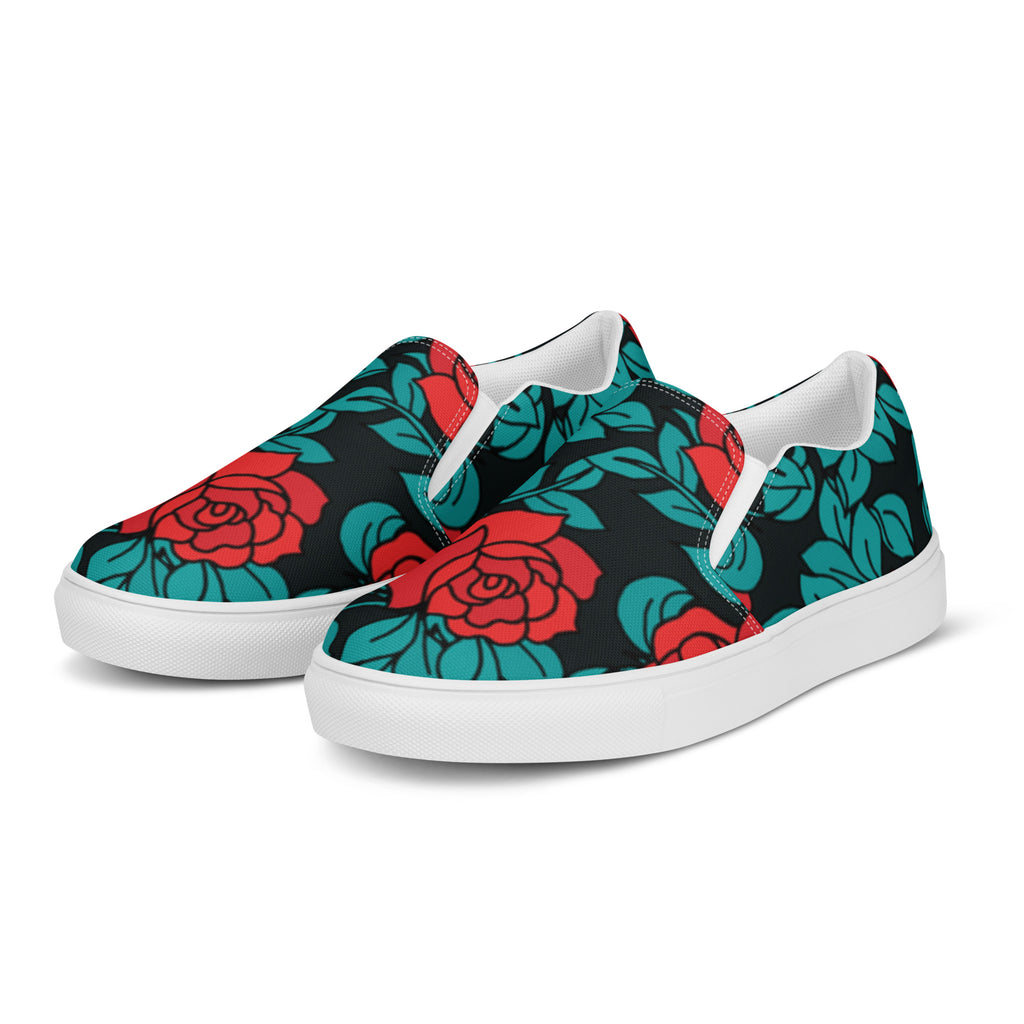 Melivero Damen Slip-On Schuhe – Canvas Slipper | Leicht & Bequem | EU 35,5–44,5 Melivero