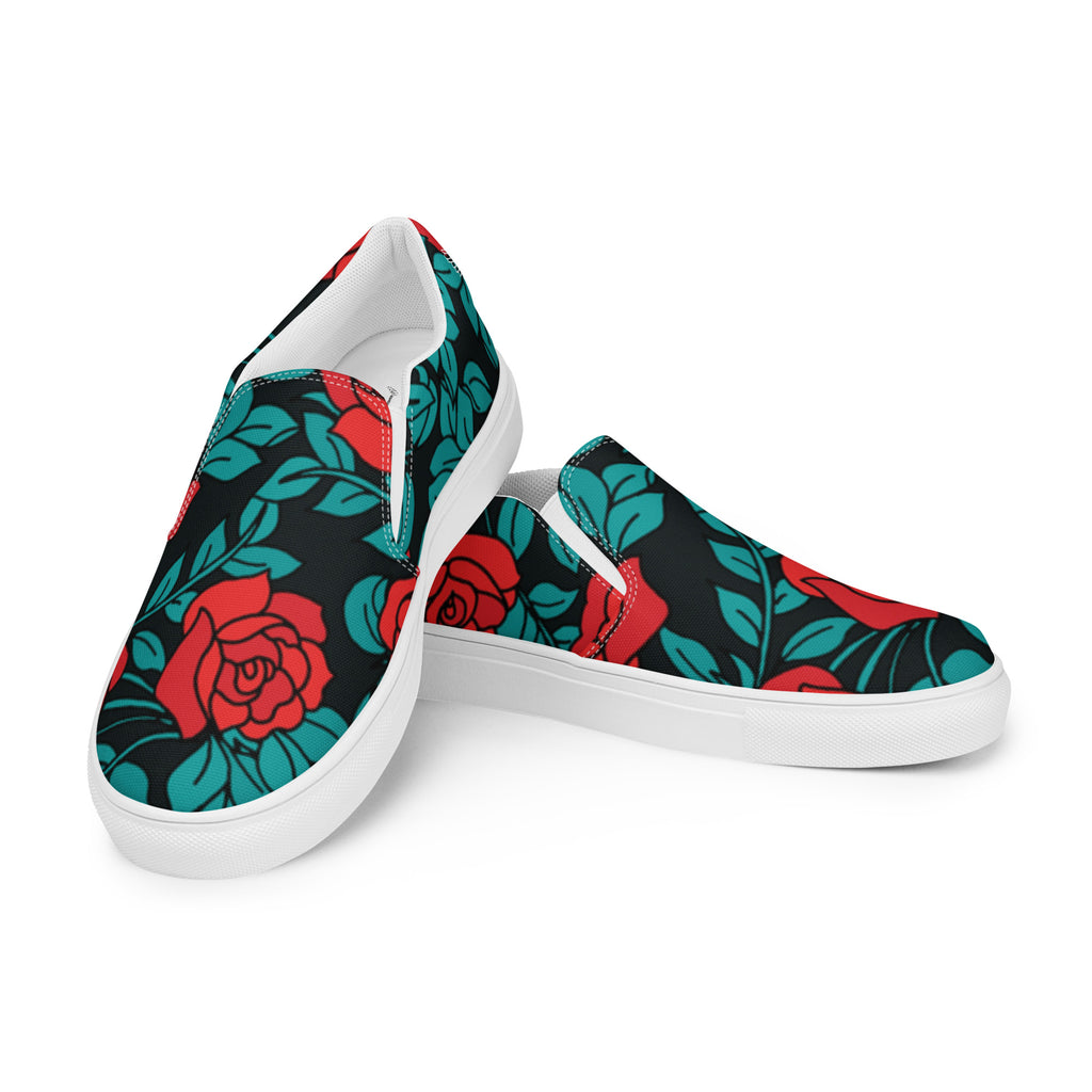 Melivero Damen Slip-On Schuhe – Canvas Slipper | Leicht & Bequem | EU 35,5–44,5 Melivero