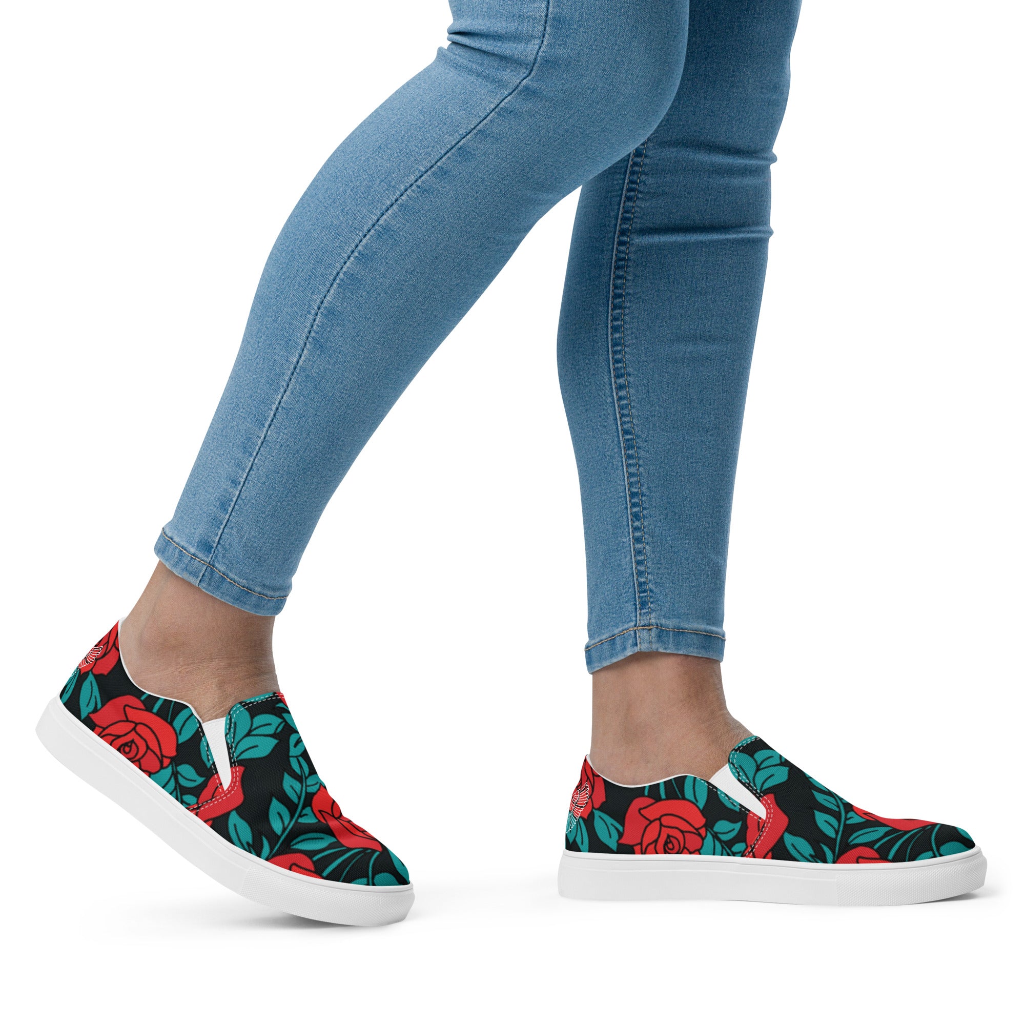 Melivero Damen Slip-On Schuhe – Canvas Slipper | Leicht & Bequem | EU 35,5–44,5 Melivero